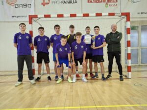 Read more about the article Mistrzostwa Łańcuta Szkół Średnich w Halowej Piłce Nożnej