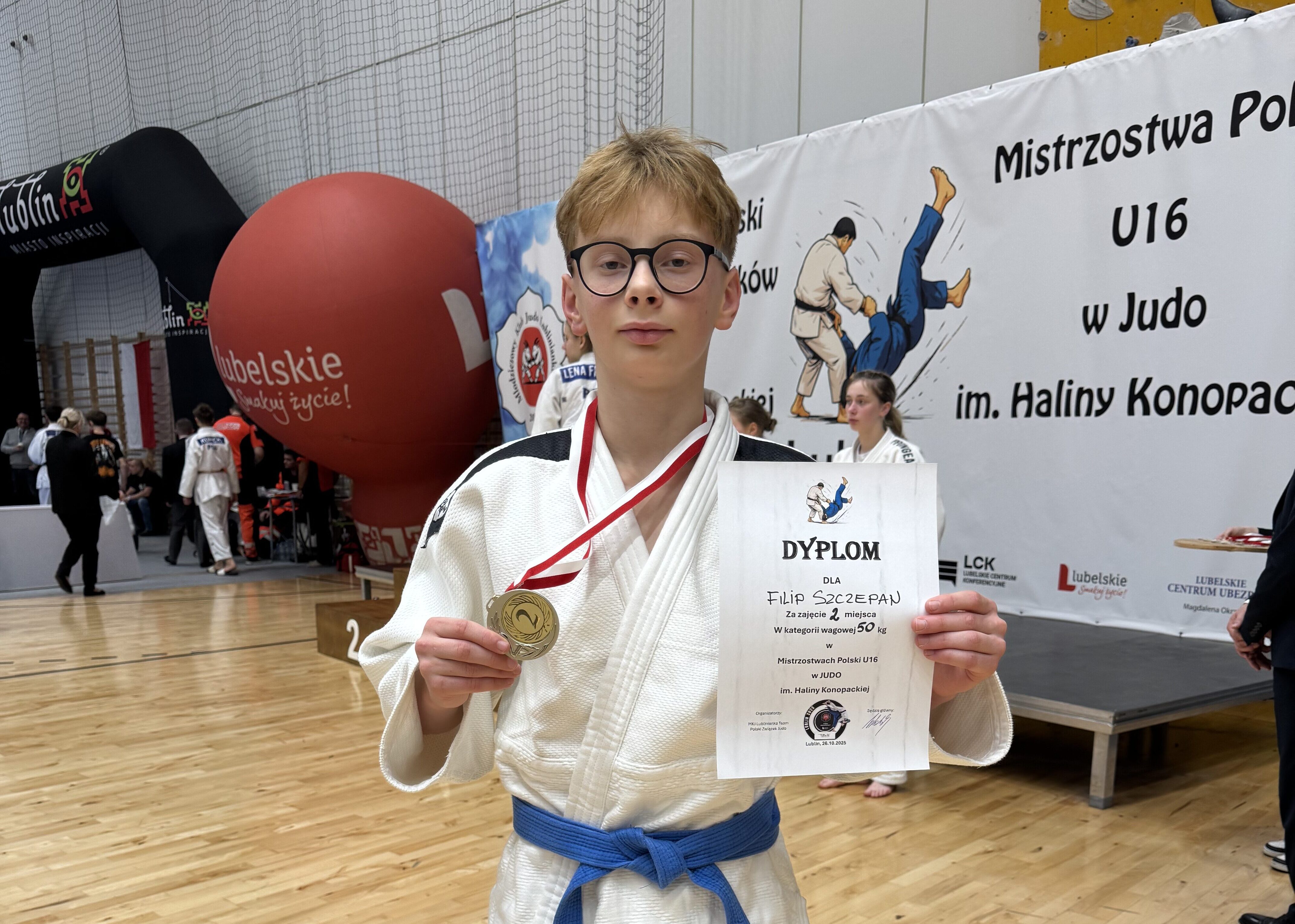 You are currently viewing SZCZEPAN FILIP WICEMISTRZEM POLSKI W JUDO!