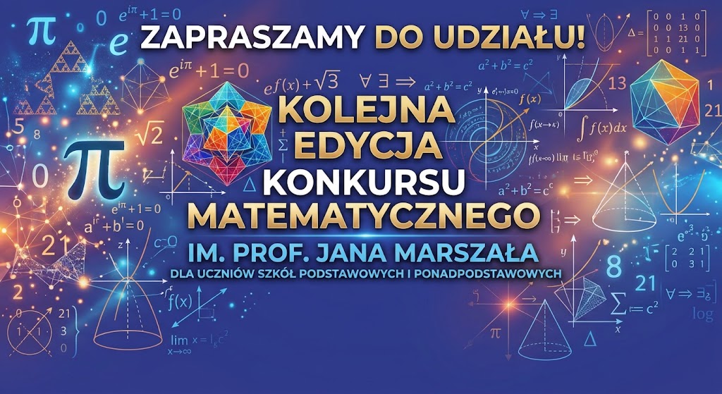 You are currently viewing Zaproszenie do udziału w XLII Konkursie Matematycznym